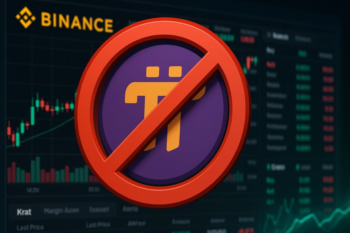 Binance refuses the listing of Pi Coin: 15% drop and doubts about transparency