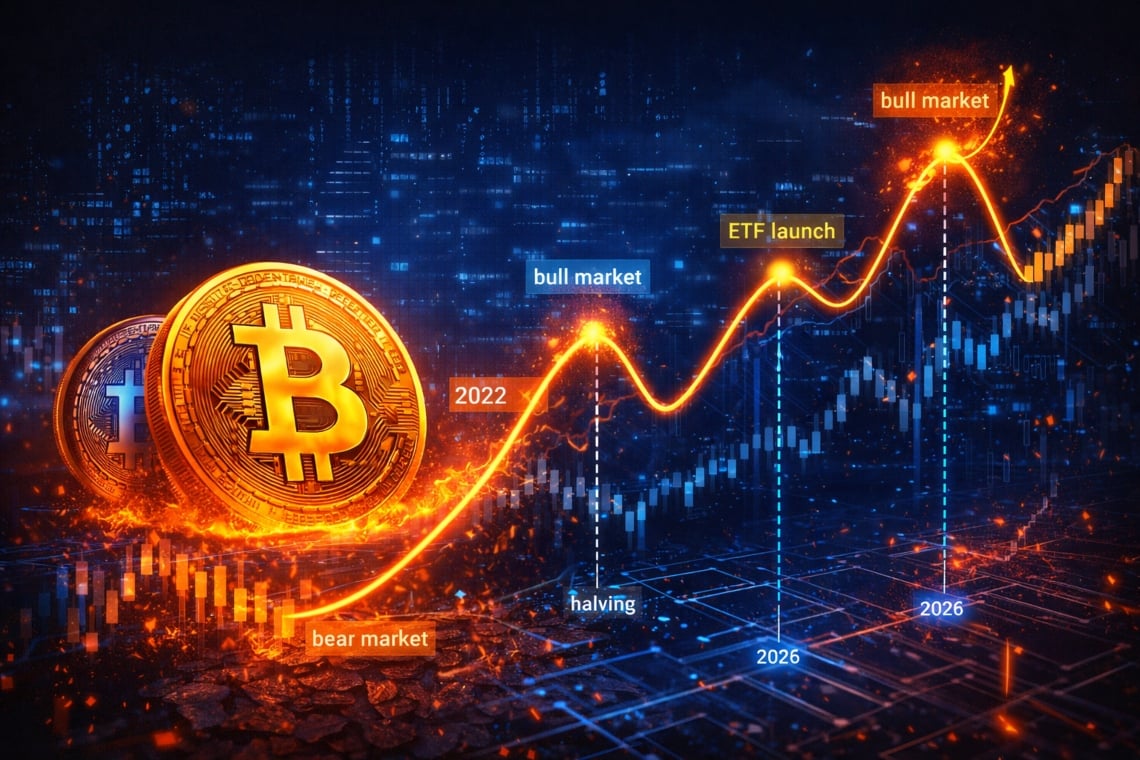 Bitcoin: il ciclo del 2026 sarà davvero come il crollo del 2022? Halving, ETF e liquidità globale nel nuovo ciclo BTC